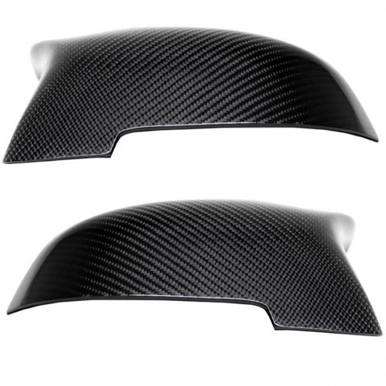 Upgrade Design Spiegelkappen / Gehäuse für BMW 5er F10/F11/F07 / 6er F06/F12/F13 Carbon schwarz